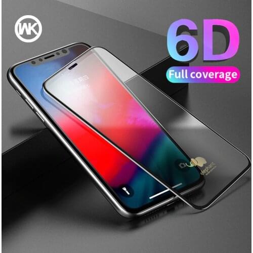 WK 6D 9H Elephant Full Coverage Screen Protector Tempered Glass For iPhone XS Max X XR 7 8 Protective Film For iPhone 11 Pro Max