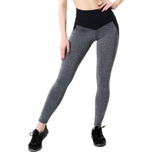 Womens Casual Workout Leggings Fitness Yoga Athletic Pants High Waist Patchwork Woman Seamless Gym Leggings