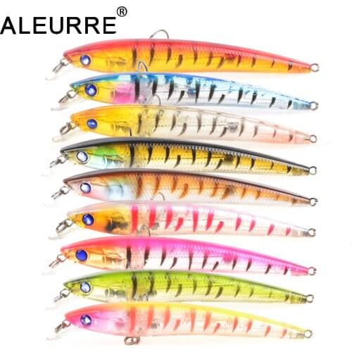 1PCS Hard Floating Minnow Rattling Wobblers Plastic Fishing Lure 90mm 8g Topwater Artificial Bait 3D Eyes Crankbaits 6# Hooks