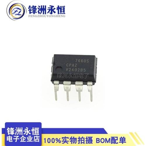 10PCS New ICL7660SCPAZ DIP-8 ICL7660 ICL7660SCPA Super Voltage Converter