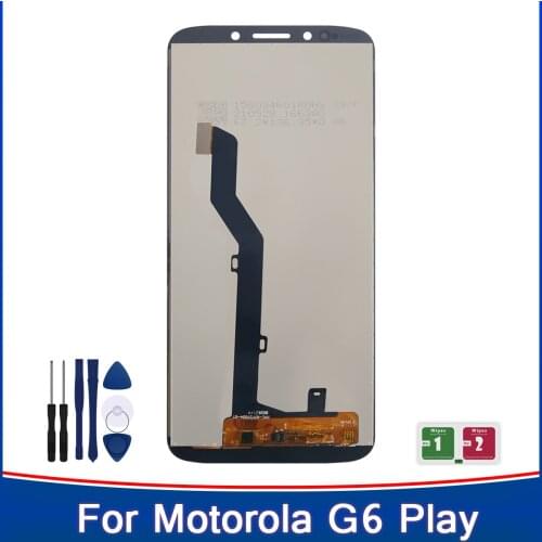 100%Test 5.7'' LCD Display For Motorola Moto G6 Play Display Touch Digitizer Assembly XT1922 XT1922-3 XT1922-4 XT1922-5 LCD