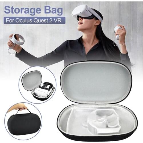 2021 Protable VR Accessories For Oculus Quest 2 VR Headset Travel Carrying Case Oxford Cloth Storage Box For Oculus Quest 2 Hot