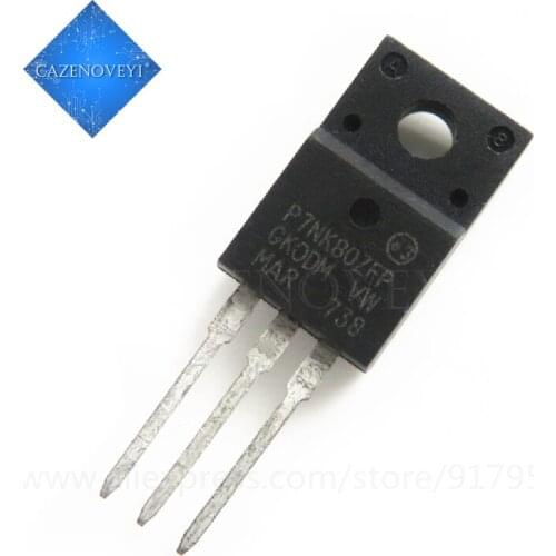5pcs/lot STP7NK80ZFP P7NK80ZFP STP7NK80 7NK80 7A 800V TO-220F In Stock