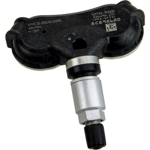 Car 434MHz Tyre Tire Pressure Monitor TPMS Sensor 52933-3M000 Fit For Hyundai Genesis Ix35 Kia Sportage 2010 2011 2012 2013