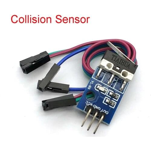 Car Helicopter Crash Collision Sensor Impact Switch Module Robot Model For Uno With Dupont Cable