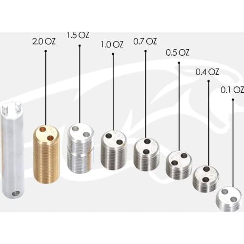 Pool Cue Weight Bolt PREDATOR Z2 3142 Billiards 8 Pcs Weight Bolt Adjustable Weight Iron Wrench Screw Tool Billiard Accessories