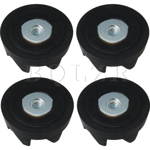 BQLZR 4 x Black Plastic Blender 9704230 Drive Coupling Replacement PS401661