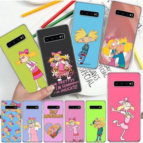 Cartoon Hey Arnold Fondos Phone Case For Samsung Galaxy A51 A71 A70 A50 A40 A30 A21 A20E A10S A41 A01 A6 A7 A8 A9 Plus + Soft Co