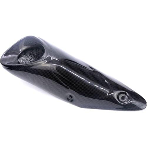 Motorcycle Carbon Fiber Exhaust System Muffler Escape Cover Heat Shield Cover For Yamaha MT09 FZ09 FZ-09 MT 09 FZ 09 2014-2016