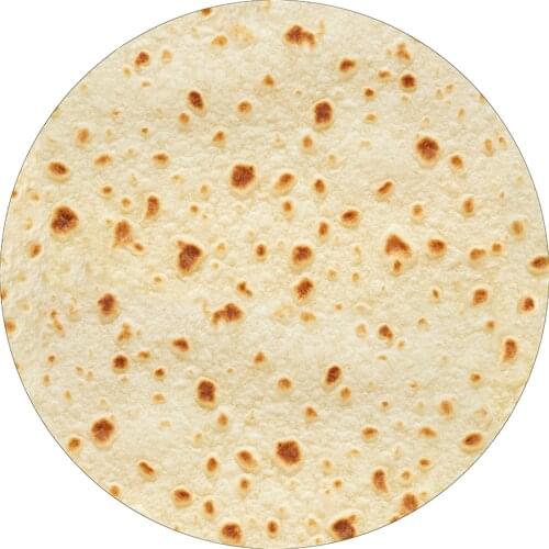 Tortilla Blanket Soft Warm Flannel Burrito For Adult And Kids Funny Realistic Food Throw Blanket Soft Flannel Taco Blanket