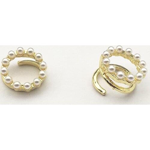 New Arrival! 16x12mm 50pcs Imitation pearls Round shape Ear Clip for Earring DIY Parts,Jewelry Accessories Findings & Component