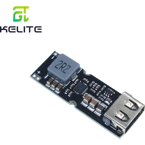 Single Cell Lithium Battery Boost Power Module Board 3.7V 4.2V Liter 5V 9V 12V USB Mobile Phone Fast Charge QC2.0 QC3.0 TPS61088