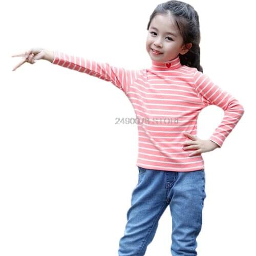 Shirts for Girl Kids Lace Flower Blouse 2018 Cotton Long Sleeve Girl School Sweatshirts Blouse Shirts Blusas Children Clothing