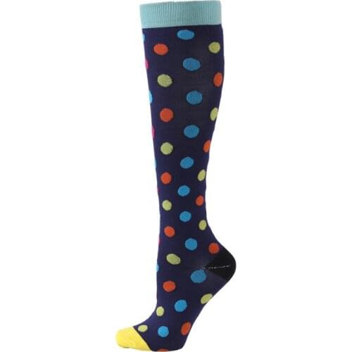 S-XXL Size Large Cycling Marathon Socks Compression Socks Circulation Fit For Doctor Nurse Medical Edema Diabetes Varicose Veins