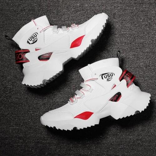 Shengdelian Mens Breathable Sneakers