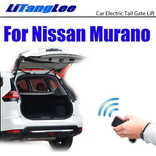 LiTangLee Car Electric Tail Gate Lift Trunk Rear Door Assist System For Nissan Murano 2015~2020 Key Control