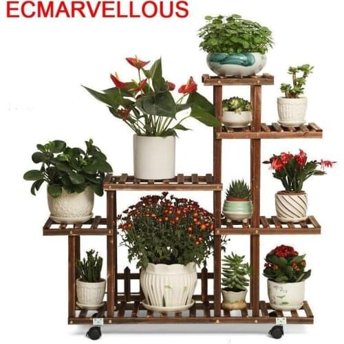 Suporte Flores Plantas Estanteria Para Macetas Indoor Etagere Plante Stojak Na Kwiaty Rack Dekoration Outdoor Flower Plant Stand