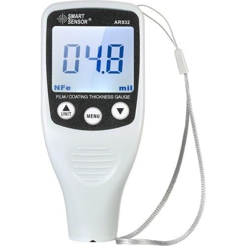 SMART SENSOR Digital Paint Coating Thickness Gauge Handheld Coatings Thickness Tester Automotive Cars Coating Paint Tester Meter