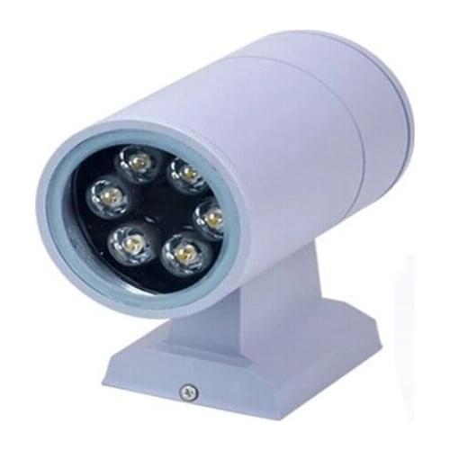 12pcs/lot Led Porch 6W Warm White Cool White Waterproof Led Wall Lamps Garden Balcony Spot Light Source Led Outdoor Lighting