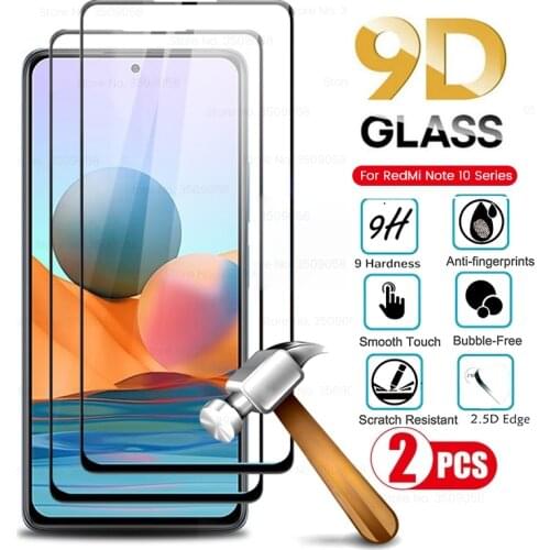 2pcs glass for redmi note 10 series screen protector tempered glas for redme redmy red mi note 10 note10 pro max protective film