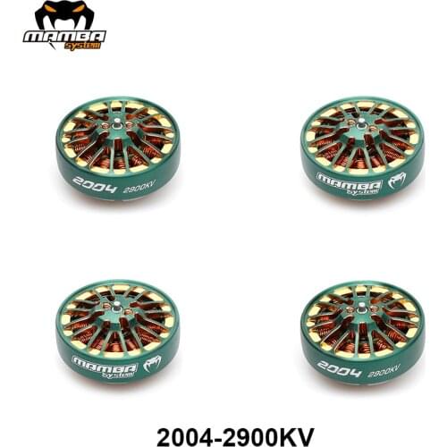 DIATONE MAMBA TOKA 2004 1700KV/2900KV Brushless Motor Racing Motor Green Suit for 3.5in-5in Props RC for FPV Quadcopter