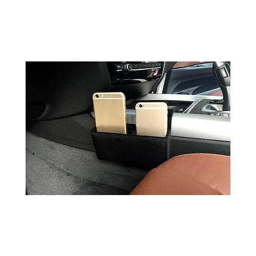 Interior Car Seat Seam Storage Box Holder 1pcs For BMW X5 F15 2014 - 2017