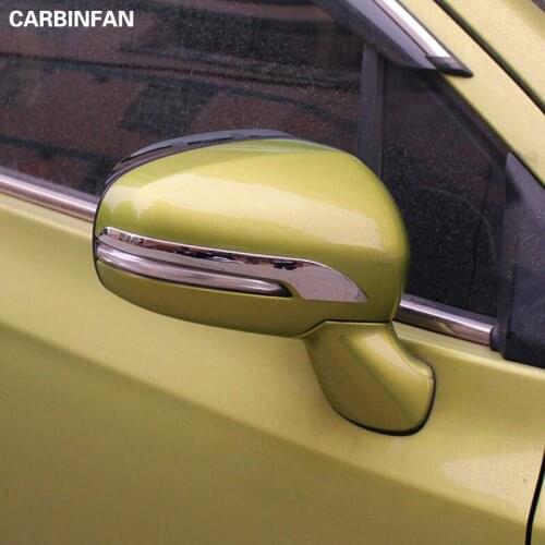 Car body ABS chrome back rear view Rearview Side Mirror Cover stick trim frame For Suzuki S-cross scross SX4 2014 2015 2016 2017