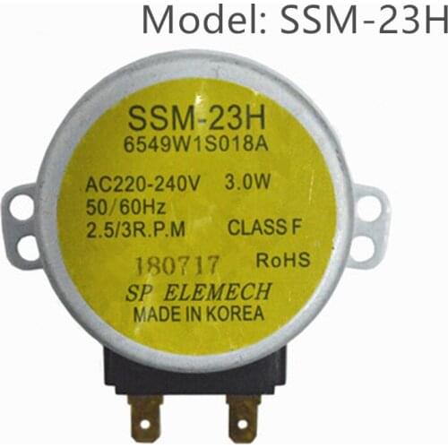 LG microwave oven turntable motor 220V turntable motor SSM-23H motor 6549W1S018A original