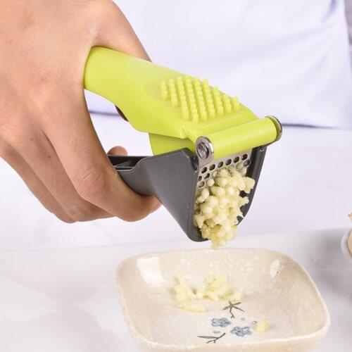 Stainless Steel Garlic Crusher Kitchen Cooking Vegetables Ginger Juicer Masher Handheld Chopper Ginger Creative Tool Accessories