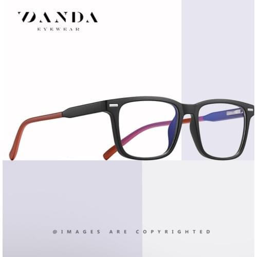 Anti Blue Light Blocking Glasses for Men Women Fashion TR90 Spring Pin Frame Goggle UV400 Gaming Clear Computer Rays Glasses