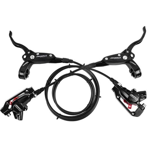 Front and Rear 75CM 135CM Hydraulic Disc Brake MTB Bicycle Oil Disc Brake Kit Brake Hydraulic Brake with Pad Accessories
