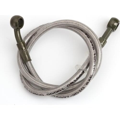 Universal Motorcycle Brake line Clutch Oil Hose Tube 45/50/55/75/110/120 cm Dirt Bike Stainless Steel Braided Hydraulic