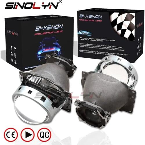 Sinolyn 3.0 Bi Xenon Projector Lenses Koito Q5 D2S D3S D1S D4S LED HID Lens In Headlight For Car Light Replacement Accessories