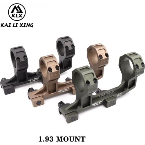 AIRSOFT GEISS GE mount 1.93 Cantilever Rifle scope RMR mount 20mm Weaver Base