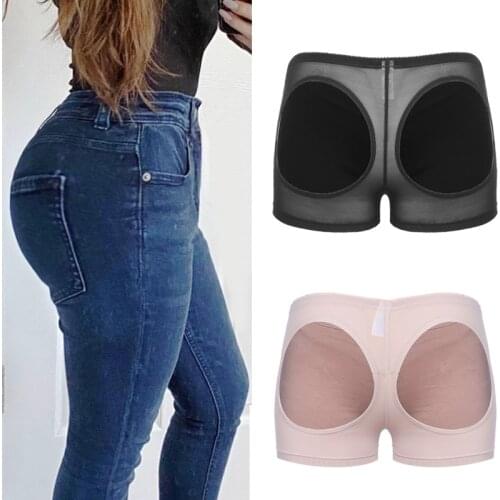 Women Butt Lifter Booty Enhancer Tummy Control Panties Seamless Body Shaper Sculpting Hip Shaping Shorts Push Up Underwear