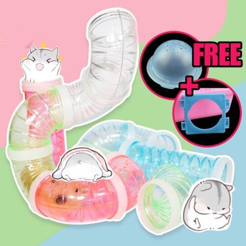Tunnel For Hamster， For Hamsters Cages，Hamster Accessories，Hamster Machine，for Mouse Hamster and Other Small Animals