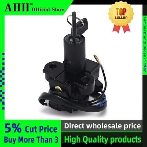 AHH Motorcycle Ignition Switch Lock with wire and keys For Honda CB400 1992-1998 CB-1 CB400SF Hornet250 CB250 JADE250 VT250