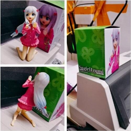 10cm Anime Eromanga Sensei Cute Kawaii Izumi Sagiri Sweet Ver. PVC Statue Figure Model Toys