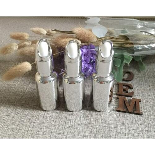 20ML glass dropper bottles w silver plated essential oil refillable cosmetics bottles makeup containers small pefume containers