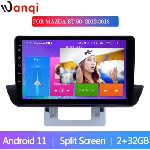 Android10 Car Radio for Mazda BT-50 2012-2018 9 inch Android 10 GPS Navigation Stereo Overseas Version WiFi Audio NO DVD 1DIN