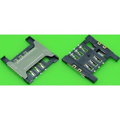 ChengHaoRan 1 Piece high quality new sim card holder socket connector for Huawei C8826D T1100 Y210C Y210S.size:16.5*16.5,KA-184