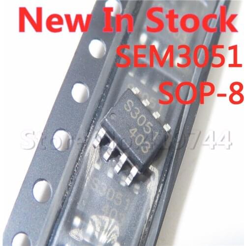 5PCS/LOT S3051 SEM3051 SOP-8 LCD power chip In Stock NEW original IC