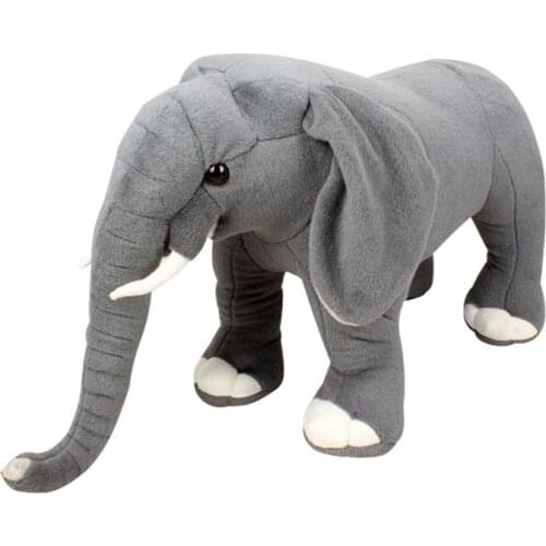 Dorimytrader Giant Elephant Toy Soft Plush Stuffed Simulation Animal Chair Sofa Christmas Gift Deco DY60647