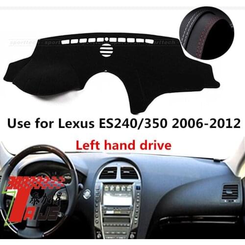 TAIJS Factory protective Leather Car Dashboard Cover For Lexus Lexus ES240/350 2006 2007 2008 2009201020112012 Left hand drive