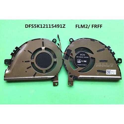 New Original Laptop CPU Cooling Fan For Asus ZenBook 14 UX434 U4600 UX463F U4700J U4700E DFS5K12115491Z-FLM2 FRFF 2020
