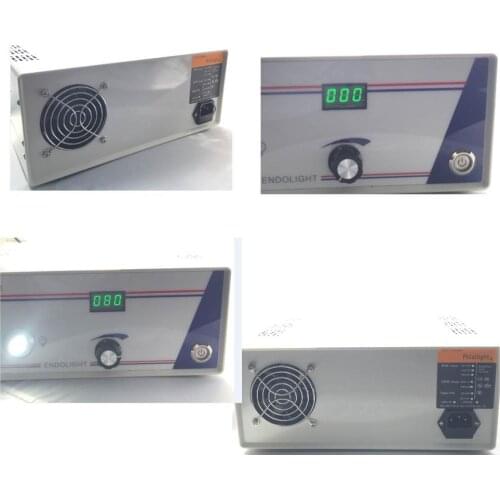 Sales promotion 60W 80W LED endoscope light source Storz fiber light box,Wolf fiber cable ENT input AC220v or 110V