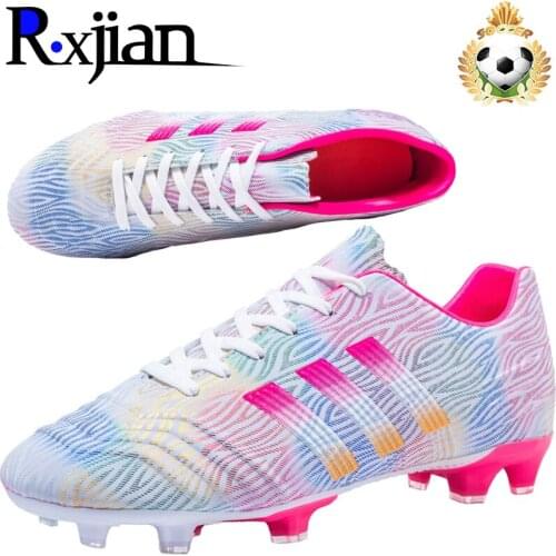 R.XJIAN long nail broken nail football shoes parent-child couple outdoor shock absorption training shoes wear-resistant non-slip