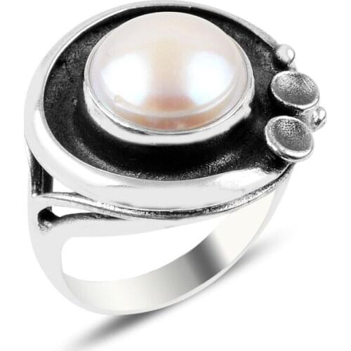 Silverlina Silver Pearls of Handwork Ring