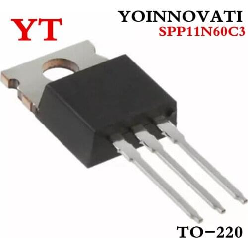 10pcs/lot SPP11N60C3 SPP11N60C SPP11N60 P11N60C3 11N60C TO-220 IC Best quality