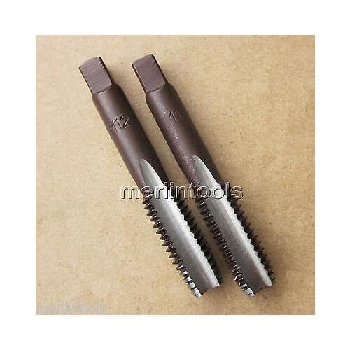 12mm x 1.75 Taper and Plug Metric Tap M12 x 1.75 Pitch